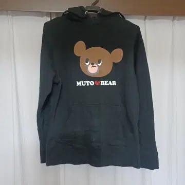MUTO BEAR 무토베어 무토 후드티 블랙 블랙