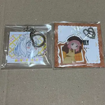 아냐 포저 아크릴 키링