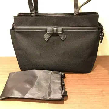 미사용급 관혼상제 포멀 백 블랙 리본 수납 가방 있음