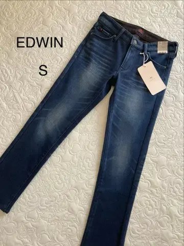 EDWIN 스키니 데님 S 다크 블루
