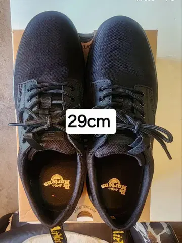 Dr. Martens 블랙 신발 29cm