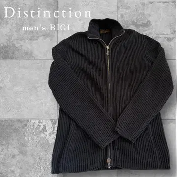 Distinction 남성용 집업 가디건 다크 그레이