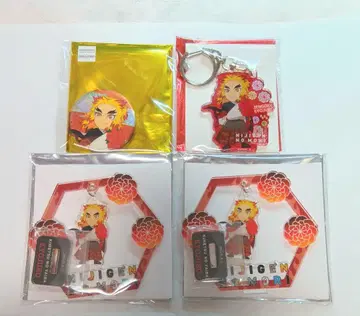 귀멸의 칼날 니지겐노모리 유라유라 아크릴 스탠드 캔뱃지 렌고쿠 쿄쥬로