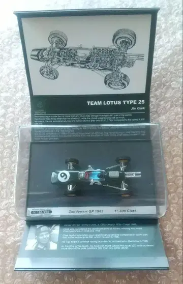 1/43 로터스 네덜란드 GP 1963 6번 짐 클라크 미니카 새상품