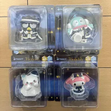 Happy 복권 산리오 Holiday Collection A상 4체 세트