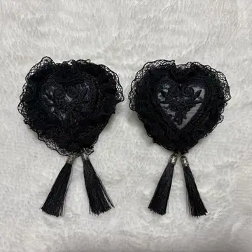 청화자 경단 클립식 코사지 별상자 works