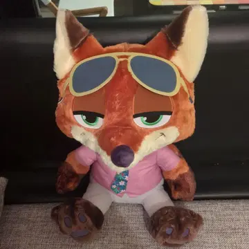 타임세일 주토피아2 닉 와일드 초 BIG 봉제 인형