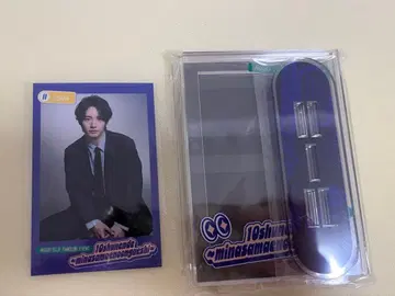 아카소 에이지 아크릴 카드 케이스 스탠드