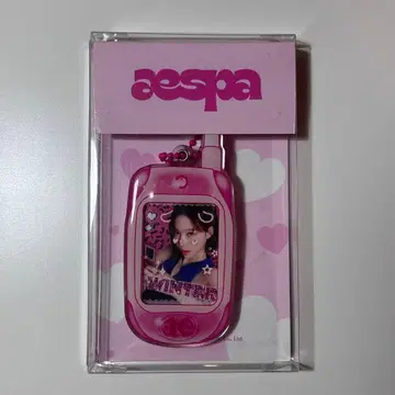 aespa 윈터 레트로 키링 세트