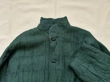 요건 레일 실크 혼방 자켓