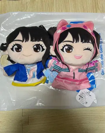 GIGO 한정판 미즈키 나나 퍼펫 봉제 인형 전 2종