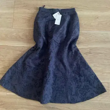 [ 미사용 ] moussy 마우지 자카드 스커트 M 머메이드 스커트