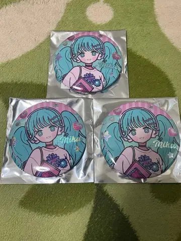 하츠네 미쿠 2025 39Culture POP 캔뱃지 3개