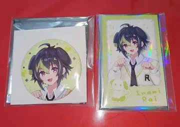 니지산지 이나미 라이 완냥days 캔뱃지 폴라로이드