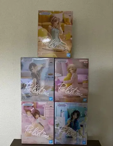 샤니마스 프라이스 피규어 Relax time 5체 세트