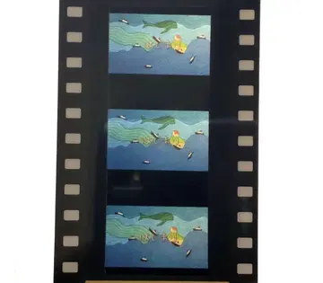 지브리 미술관 포뇨 오프닝 문자 포함 필름 입장권 티켓