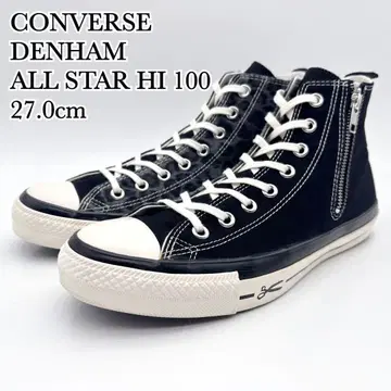 [ 새상품급 ] 컨버스 올스타 HI 블랙 레오파드 덴함 27