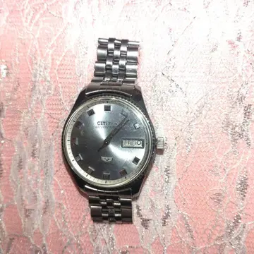 레어 하자품 작동 새상품급 빈티지 CITIZEN 세븐스타 자동 손목시계