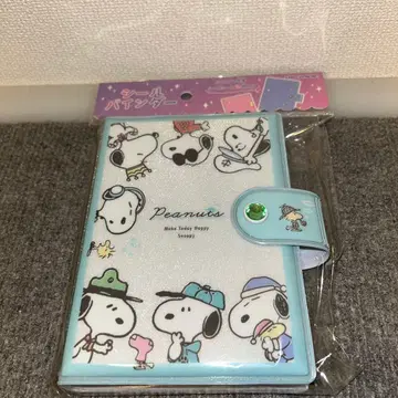 [ 새상품 ] 스누피 씰북 씰 바인더 PEANUTS