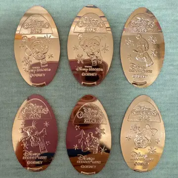 [ 본문 필독 ] 디즈니 크리스마스 2025 수베니어 메달 6개 미키 외