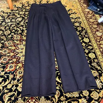 와이드 스트레이트 슬랙스 빈티지 슬랙스 90s 스트라이프