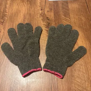 TEMBEA 울 장갑 브라운