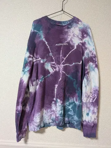 [ 새상품급 ] MAUNA-KEA 타이다이 맨투맨 이탈리아제