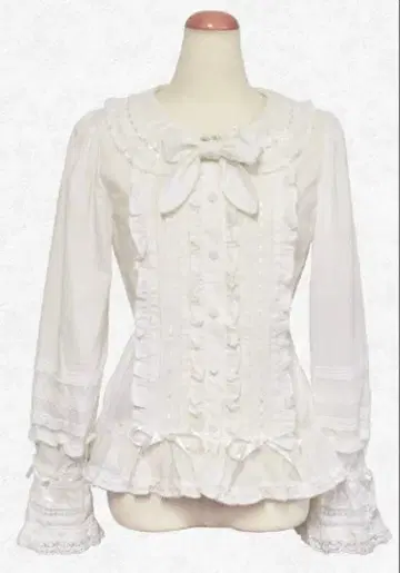 Maison de Petite Ruban 드레스 블라우스 오프화이트