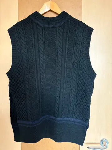 BEAUTY&YOUTH 오버 사이즈 슬리브리스 니트 베스트