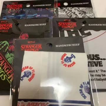 기묘한 이야기 쓰리코인즈 3coins 손수건