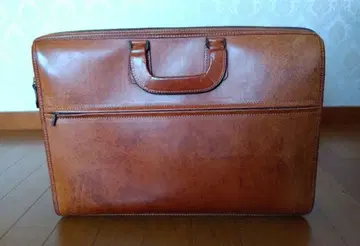 INDEED 라이트 브라운 이탈리아 가죽 비즈니스 백