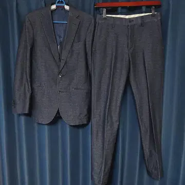 EDWIN 에드윈 데님풍 수트 셋업 상하의 세트