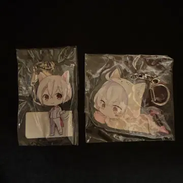 [ 미개봉 ] 마후마후 고양이 아크링 키링