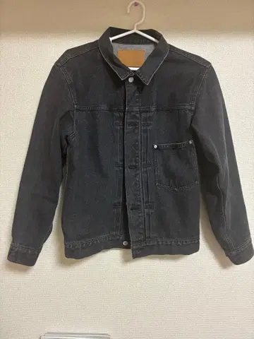 SHIPS 블랙 데님 자켓