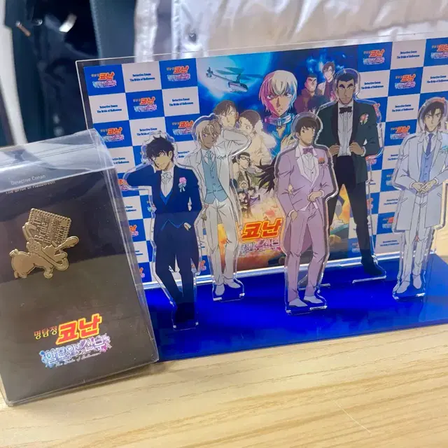 코난 할로윈의 신부 뱃지 + 아크릴 스탠드