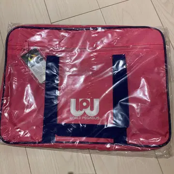 [ 미개봉 새상품 ] 월드 페가수스 스쿨백 핑크 구형 와펜