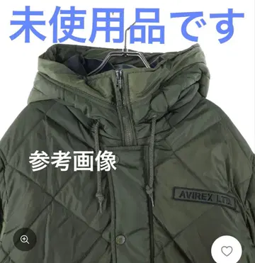 [ 새상품 ] M 사이즈 후드 부착 올리브 그린 자켓