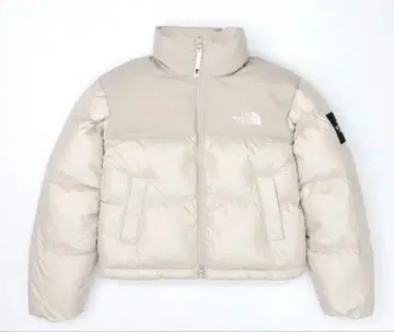 THE NORTH FACE 베이지 다운 자켓 눕시 한국