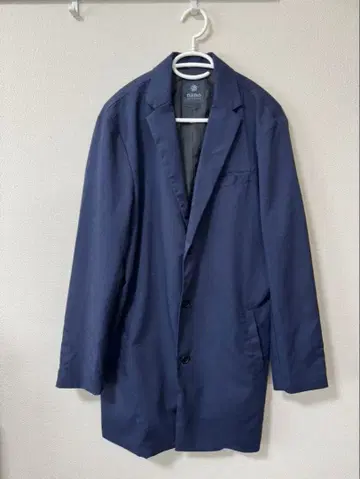 네이비 체스터 코트 봄 사이즈 M