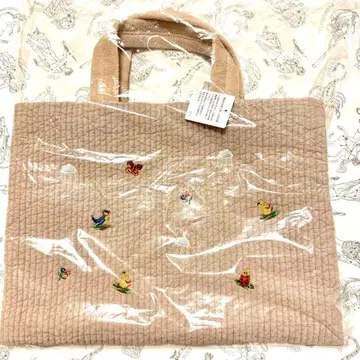 페이 x 비오는날 콜라보 토트백 MIMI (베이지)