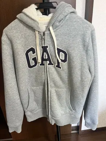 GAP 집업 후드티 S 사이즈 그레이