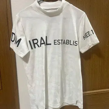 Admiral 골프 피케 셔츠 M 사이즈 화이트