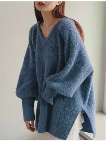 [ 새상품 ] 멜란지 V 니트