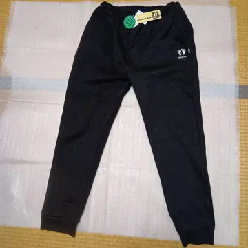 HANGTEN 블랙 스웨트 팬츠 택 포함 새상품