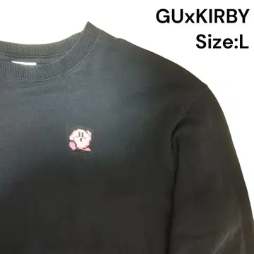 GUxKIRBY 별의 커비 30주년 트레이닝복 L 사이즈 맨투맨 자수