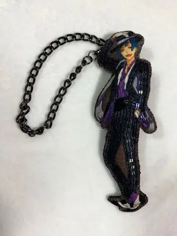 플로이드 트위스테전 자수 참 키링 Aniplex