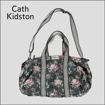 Cath Kidston 레트로 꽃무늬 포켓터블 드럼 숄더