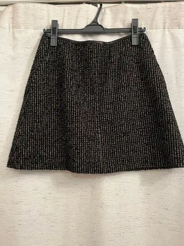 이에나 트위드 미니 스커트