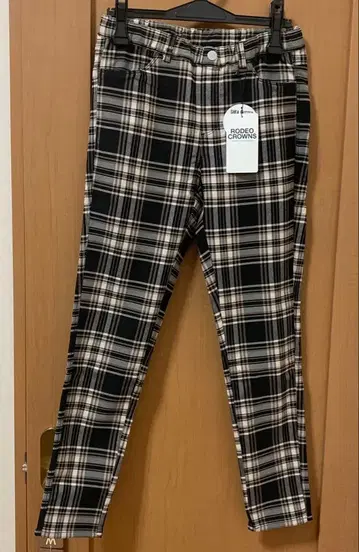 RODEO CROWNS 와이드 볼 시어버터 가공 캐주얼 팬츠 M