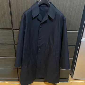 UNIQLO U 스텐카라 코트 블랙